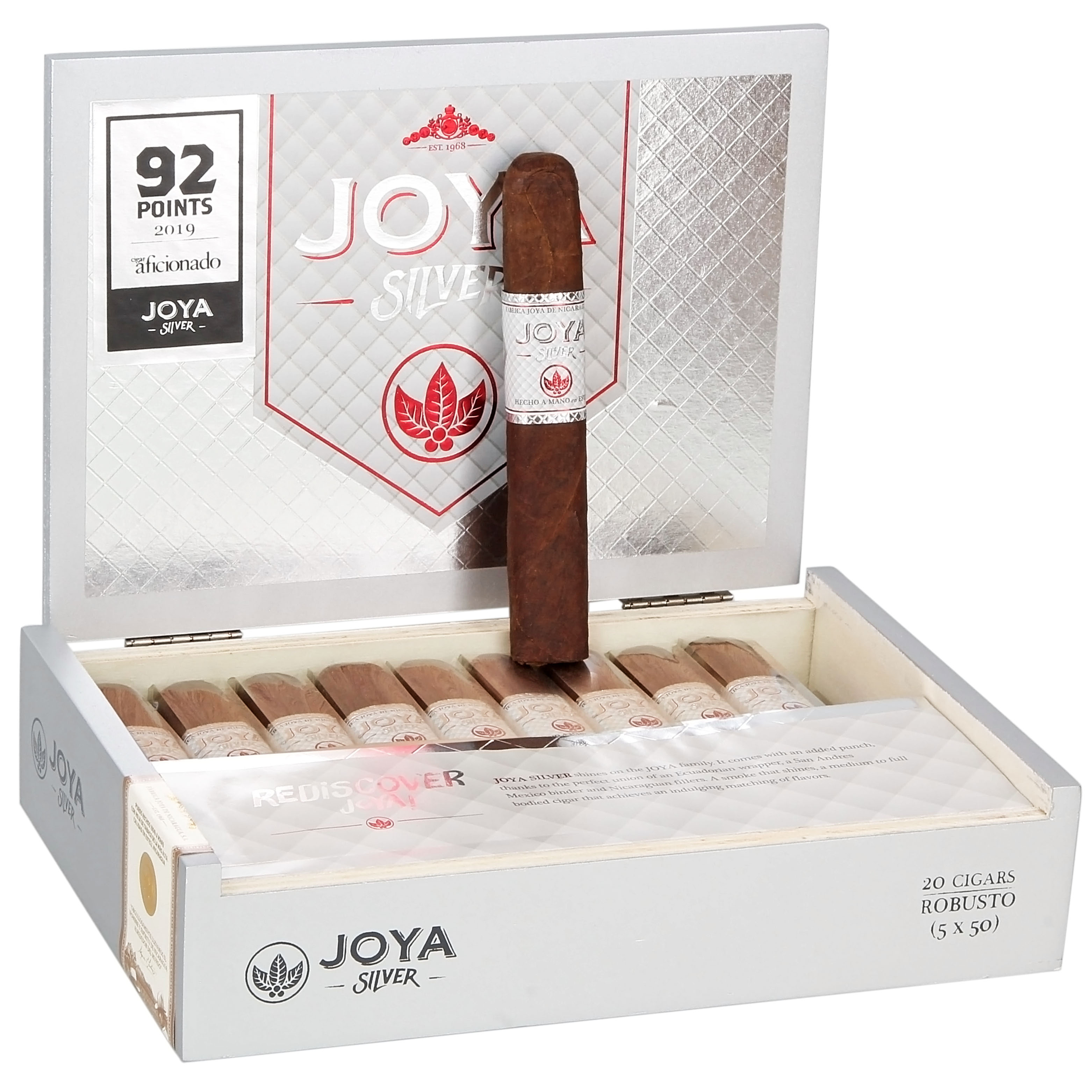 JOYA SILVER ROBUSTO 5 x 50 - C20